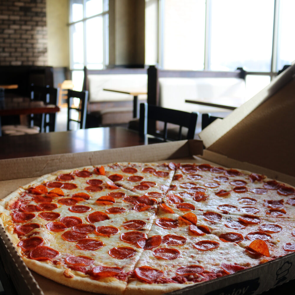 NY style pizza delivery